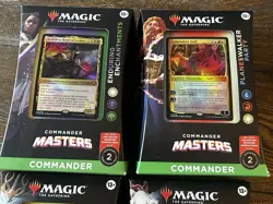 Magic The Gathering Commander Masters New Set Of 4 Silver Swarm Eldrazi Swarm - Image 3