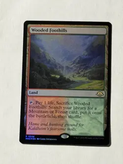 Wooded Foothills FOIL MH3 236 (MTG Modern Horizons 3 2024) - Image 1