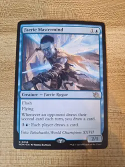 Faerie Mastermind March of the Machine Regular Magic The Gathering MTG - Image 1