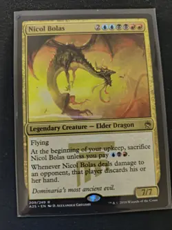 Nicol Bolas (NM) [Masters 25] Magic The Gathering MTG Commander Legendary - Image 1