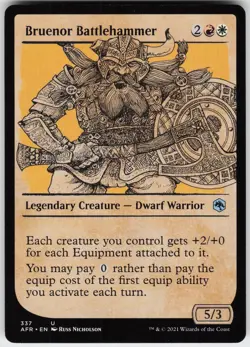 BRUENOR BATTLEHAMMER (SHOWCASE) 337 UC NEAR MINT - Image 1