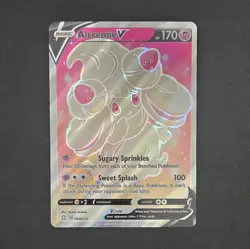 Alcremie V 2021 Pokemon TCG Shining Fates Full Art HOLO RARE #064/072 NM/M - Image 1