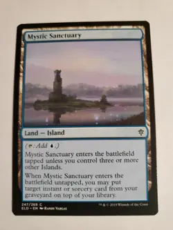 Mtg Mystic Sanctuary Throne Of Eldraine 4 Regular - Image 1