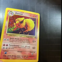 Pokemon TCG Flareon Jungle 3/64 Holo Unlimited Holo Rare - Image 4