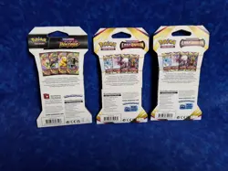 Pokemon Sword & Shield Silver Blister Packs 1 Vivid Voltage & 2 Lost Origin - Image 2