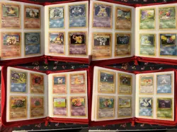 Original 151 Pokemon Complete Set Base Jungle Fossil + Vault X 30th Anniv Binder - Image 3