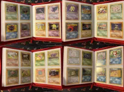 Original 151 Pokemon Complete Set Base Jungle Fossil + Vault X 30th Anniv Binder - Image 4