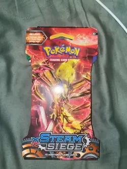 Pokemon XY Steam Siege Sleeved Booster Pack (art may vary) - Image 1