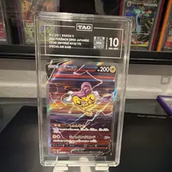 Pokemon Raikou V 218/172 S12a VSTAR Universe SAR Holo JP TAG 10 - Image 1