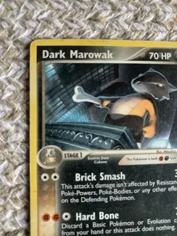 Pokemon Dark Marowak EX Team Rocket Returns 7/109 70 - Image 2