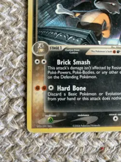 Pokemon Dark Marowak EX Team Rocket Returns 7/109 70 - Image 4