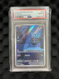 2024 Pokemon TCG Duskull • Shrouded Fable Illustration Rare Holo #068/064 PSA 10 - Image 1