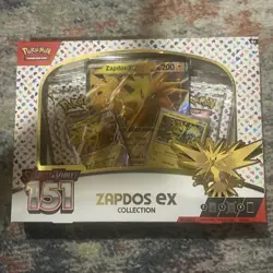 🔥Pokemon TCG Scarlet and Violet 151 Zapdos EX Collection Box🔥Factory Sealed. - Image 1