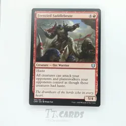 Frenzied Saddlebrute 180/794 MTG Magic the Gathering Commander Legends CMR - Image 1