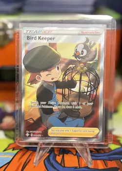 Pokemon TCG Bird Keeper Shining Fates 066/072 Holo Ultra Rare - Image 1