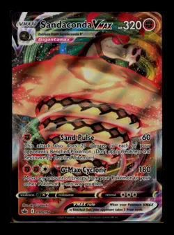 Pokemon Chilling Reign Sandaconda 090/198 VMAX Holo NM - Image 1