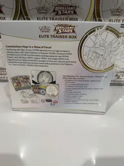 Pokemon TCG Sword & Shield Brilliant Stars Elite Trainer Box - 8 Packs (85012) 820650850127 - Image 3