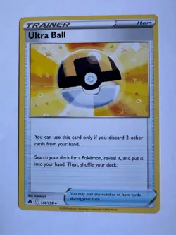 Ultra Ball 146/159 Uncommon Crown Zenith Pokemon Near Mint - Image 1