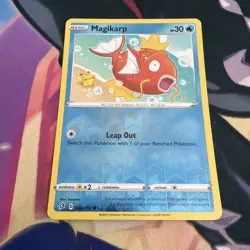 Pokemon TCG Magikarp 039/192 SWSH02: Rebel Clash Reverse Holo EN 2020 - Image 3