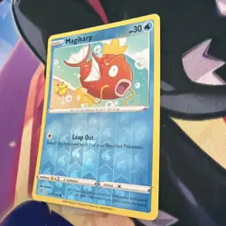 Pokemon TCG Magikarp 039/192 SWSH02: Rebel Clash Reverse Holo EN 2020 - Image 4