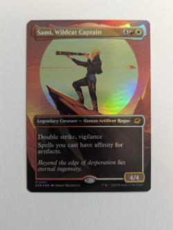 Sami, Wildcat Captain (Borderless) Edge of Eternities Foil MTG NM 0301 - Image 1