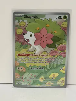 Pokemon - Shaymin 185/182 Illustration Rare Destined Rivals English - Image 1
