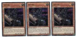 Yugioh! 3x/Playset Gozuki DUSA-EN020 - 1st Ed - Ultra Rare LP - Image 1