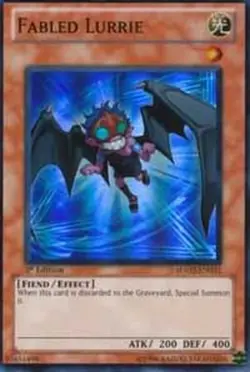 Yugioh - Fabled Lurrie (Super Rare) (1st Edition) - HA02-EN031 (P) - Image 1