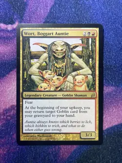 MTG Wort, Boggart Auntie Lorwyn Regular NM - Image 1