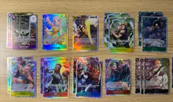One Piece OP15-EB04 SR Lot of 21, Rare lot of 112, 5 Don!! - Image 1