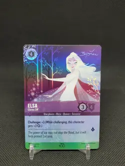 Elsa Gloves Off 19/P1 Disney 100 Promo Foil NM Lorcana - Image 1