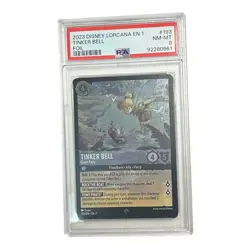 2023 Disney Lorcana The First Chapter Tinker Bell - Giant Fairy #193 FOIL PSA 8 - Image 1