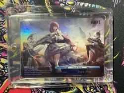 Weiss Schwarz Nikke English Over Zone RRR+ Clean Centered - Image 1