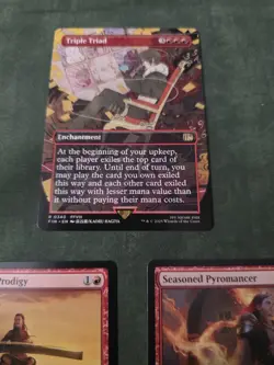 MTG - Harmonic Prodigy + Seasoned Pyromancer + Bonus Card - Image 4