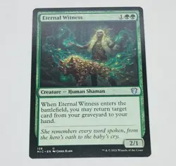 Eternal Witness 138 Magic The Gathering Trading Card MTG Tc7 - Image 1