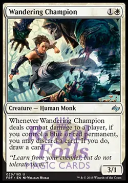 Wandering Champion 4x FOIL FRF MTG Fate Reforged Uncommon MINT white - Image 1