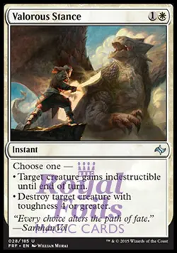Valorous Stance 2x FOIL FRF MTG Fate Reforged Uncommon MINT white - Image 1
