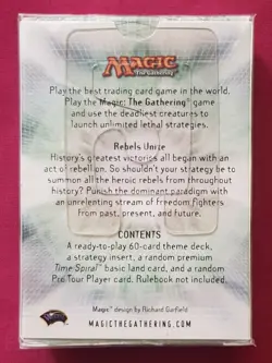 Magic The Gathering FUTURE SIGHT REBELS UNITE New Sealed Theme Deck MTG - Image 2