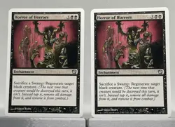 MTG - Horror of Horrors x2 - NM Ninth Edition 140/350 - Magic: The Gathering - Image 1