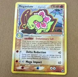Nintendo Meganium 4/101 Delta Species Holo Rare 110 HP Stage 2 EN 2006 - Image 1