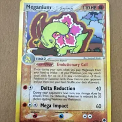 Nintendo Meganium 4/101 Delta Species Holo Rare 110 HP Stage 2 EN 2006 - Image 2