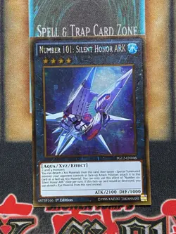 Yugioh Number 101: Silent Honor ARK PGL2-EN046 Gold Rare 1st Ed LP - Image 1