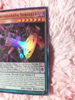 Yu-Gi-Oh! - Chronograph Sorcerer - PEVO-EN002 - Ultra Rare - 1st EDITION - Image 3