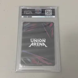 Union Arena Satoru Gojo SR Holo Character Card UE03BT/UJK1-012 PSA 10 - Image 2