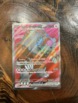 Bloodmoon Ursaluna ex 202/167 Twilight Masquerade Full Art Pokemon Card NM - Image 1