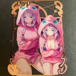 Goddess Story Gold METAL Card - Serial Number #/100! Maiden Party- Genshin Anime - Image 1