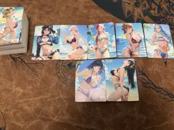 Femme Fatale 2 Goddess Story SSR Subset 49 Cards Albedo Asuna Complete Set - Image 3