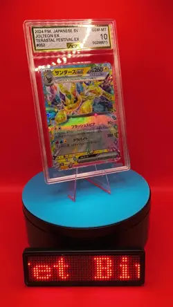 2024 Pokemon Japanese Terastal Festival Jolteon ex TCC Graded Gem Mint 10 - Image 2