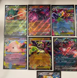 Perfect Order Lot Double Rare Ex Complete Set Pokemon Cards 9 Cards Total - Image 2