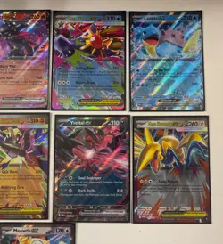 Perfect Order Lot Double Rare Ex Complete Set Pokemon Cards 9 Cards Total - Image 3